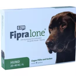 FIPRALONE Solução de 268 mg para cães grandes, 4 unidades