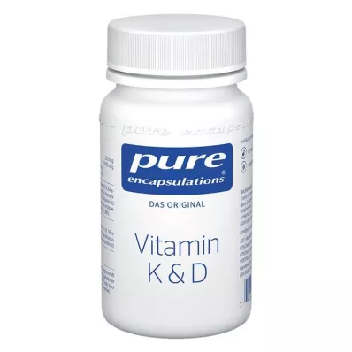 Pure Encapsulations Cápsulas de vitamina K & D, 60 unidades Pure Encapsulations Cápsulas de vitamina K & D, 60 unidades