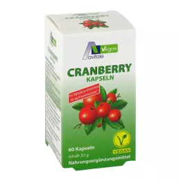 CRANBERRY VEGAN Cápsulas 400 mg, 60 unid