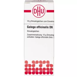 GALEGA officinalis D 6 glóbulos, 10 g