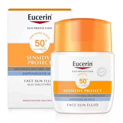 Eucerin Fluido Facial Protetor Sensível ao Sol LSF 50+ (50 ml)