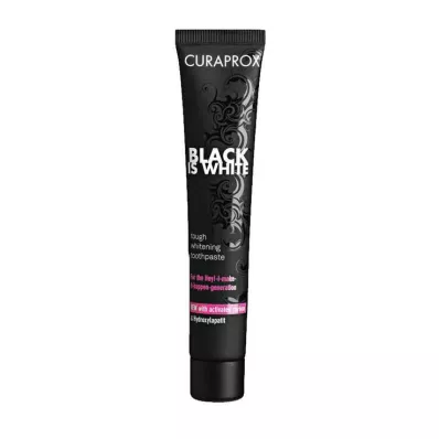 Curaprox Black is White pasta de dentes com carvão, 90 ml Curaprox Black is White pasta de dentes com carvão, 90 ml