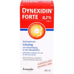 DYNEXIDIN Forte 0,2% solução, 300 ml