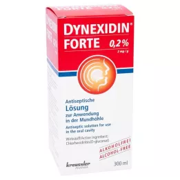 DYNEXIDIN Forte 0,2% solução, 300 ml