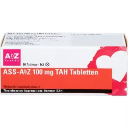 ASS AbZ 100 mg TAH Comprimidos, 50 unid