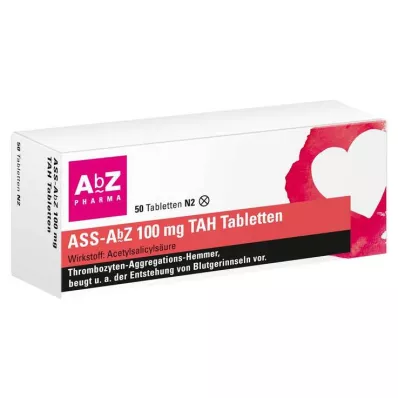 ASS AbZ 100 mg TAH Comprimidos, 50 unid