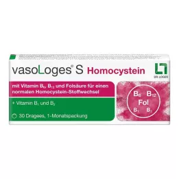 VASOLOGES S Homocysteine Coated Tablets, 30 Capsules