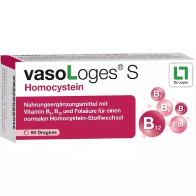 VASOLOGES S Homocysteine Coated Tablets, 90 Cápsulas