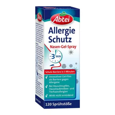 Abbey Gel Spray Nasal de Proteção contra Alergias, 20 ml
