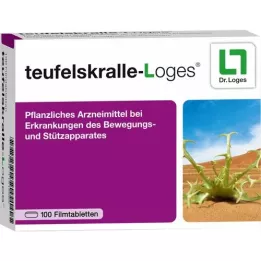 TEUFELSKRALLE-LOGES Comprimidos revestidos por película, 100 unidades