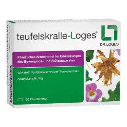TEUFELSKRALLE-LOGES Comprimidos revestidos por película, 100 unidades