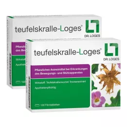 TEUFELSKRALLE-LOGES Comprimidos revestidos por película, 200 unidades