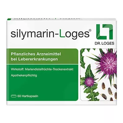 Cápsulas duras de Silymarin-Loges, 60 unidades