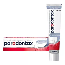 PARODONTAX Pasta de dentes branca natural, 75 ml