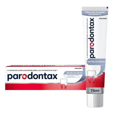 Pasta de dente parodontax naturalmente branca, 75 ml Pasta de dente parodontax naturalmente branca, 75 ml