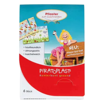 Piratoplast meninas gesso cortado 6x10 cm (6 peças) Piratoplast meninas gesso cortado 6x10 cm (6 peças)