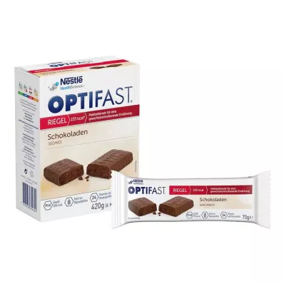 Barras de chocolate Optifast, 6X70 g Barras de chocolate Optifast, 6X70 g