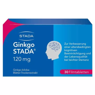 GINKGO STADA Comprimidos revestidos por película de 120 mg, 30 unidades GINKGO STADA Comprimidos revestidos por película de 120 mg, 30 unidades