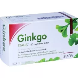 GINKGO STADA Comprimidos revestidos por película de 120 mg, 60 unidades