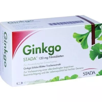 GINKGO STADA Comprimidos revestidos por película de 120 mg, 60 unidades