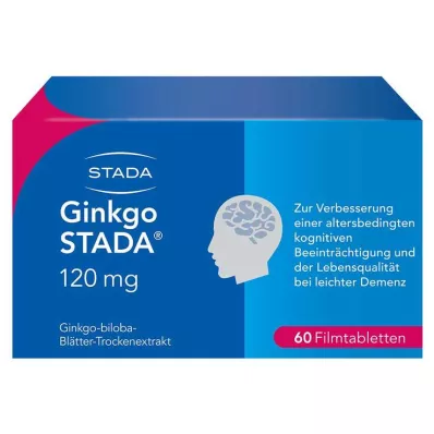 GINKGO STADA Comprimidos revestidos por película de 120 mg, 60 unidades GINKGO STADA Comprimidos revestidos por película de 120 mg, 60 unidades