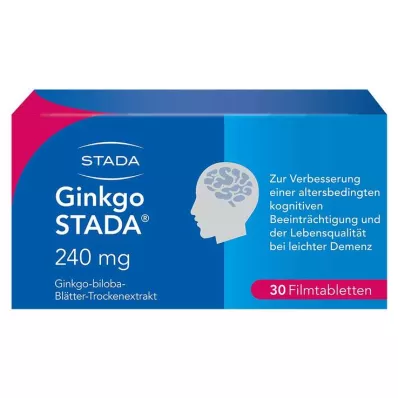 Ginkgo STADA® 240 mg comprimidos revestidos por película, 30 unidades