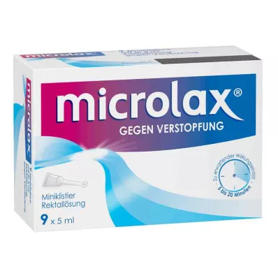 Solução retal Microlax (9x5 ml)