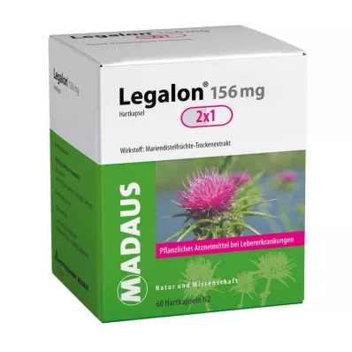 Legalon Madaus 156 mg cápsulas, 60 unidades Legalon Madaus 156 mg cápsulas, 60 unidades