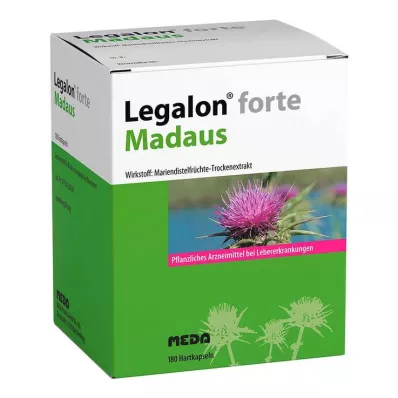 Legalon® forte Madaus cápsulas, 180 unidades Legalon® forte Madaus cápsulas, 180 unidades