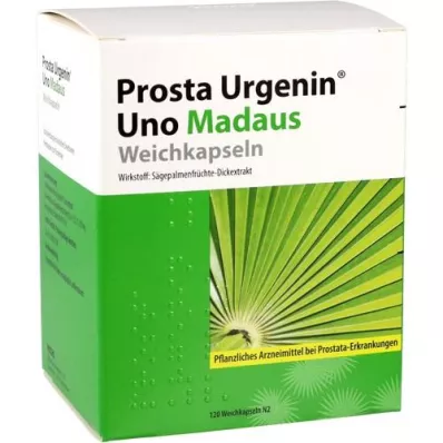 PROSTA URGENIN Cápsulas moles Uno Madaus, 120 unidades