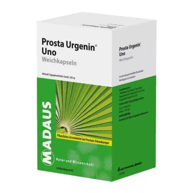 PROSTA URGENIN Cápsulas moles Uno Madaus, 120 unidades