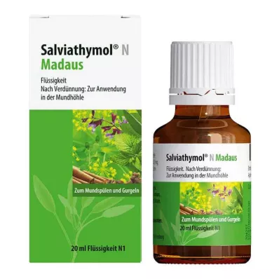 Salviatimol N MADAUS líquido, 20 ml Salviatimol N MADAUS líquido, 20 ml