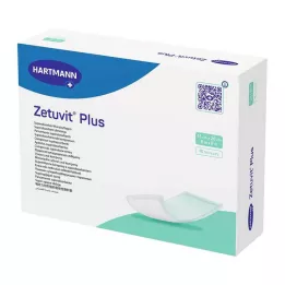 ZETUVIT Compressa absorvente extra forte Plus estéril 15x20 cm, 10 unidades