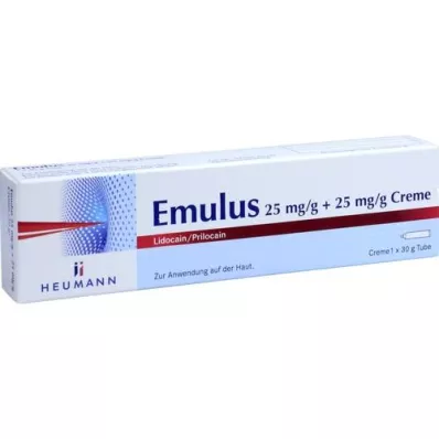 EMULUS 25 mg/g + 25 mg/g de creme, 30 g