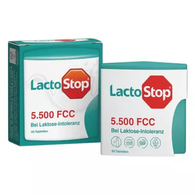 Dispensador de clique para comprimidos Lactostop 5.500 FCC , 50 un