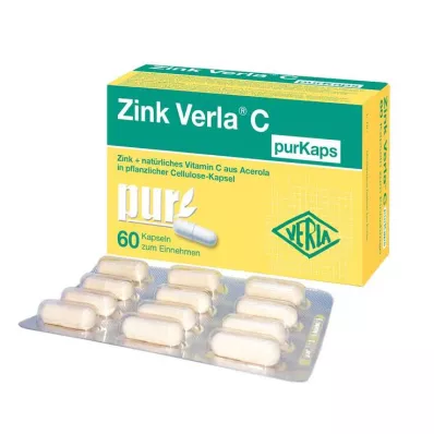 ZINK VERLA C purKaps, 60 Cápsulas