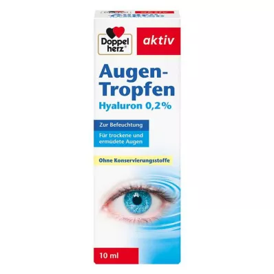 Colírio de Ácido Hialurónico Doppelherz 0,2%, 10 ml