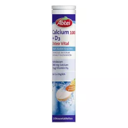 ABTEI Cálcio 1000+D3 Osteo Vital comprimidos efervescentes, 15 unid