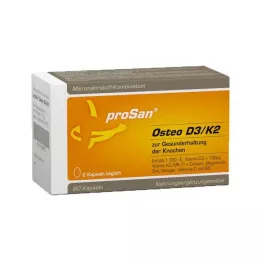 PROSAN Cápsulas moles de Osteo D3/K2, 60 unidades