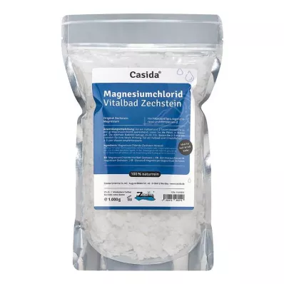 Cloreto de magnésio Vitalbad Zechstein, 1 kg Cloreto de magnésio Vitalbad Zechstein, 1 kg