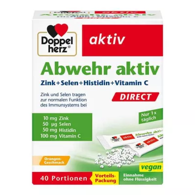 DOPPELHERZ Defesa ativa DIRECT Pellets, 40 pcs DOPPELHERZ Defesa ativa DIRECT Pellets, 40 pcs