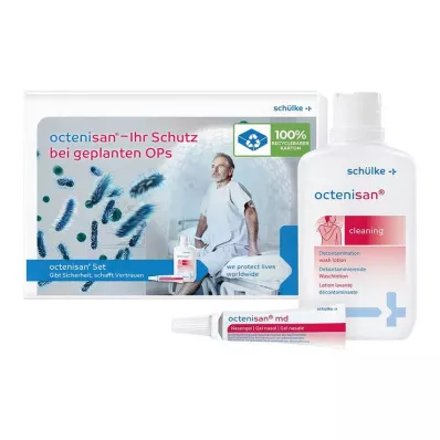 OCTENISAN Conjunto de loção de lavagem + gel para o nariz, 1 unidade OCTENISAN Conjunto de loção de lavagem + gel para o nariz, 1 unidade