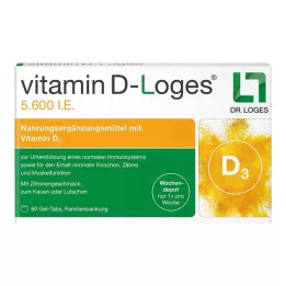 VITAMIN D-LOGES 5.600 I.E. Wo.Depot Kautabl.Fam.Pa, 60 pçs