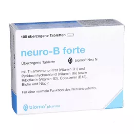 NEURO-B forte biomo Novos comprimidos revestidos, 100 unid