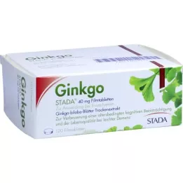 GINKGO STADA Comprimidos revestidos por película de 40 mg, 120 unidades