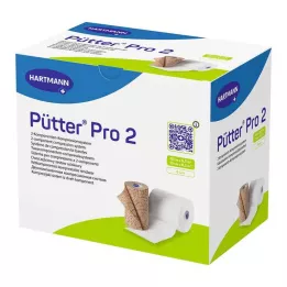 Sistema de compressão de 2 componentes Pütterpro 2 10 cm, 6X2 peças