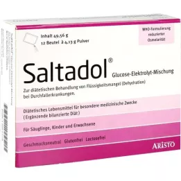 SALTADOL Solução oral de electrólitos, 12 unid