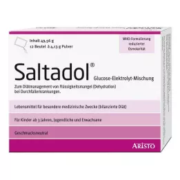 SALTADOL Solução oral de electrólitos, 12 unid