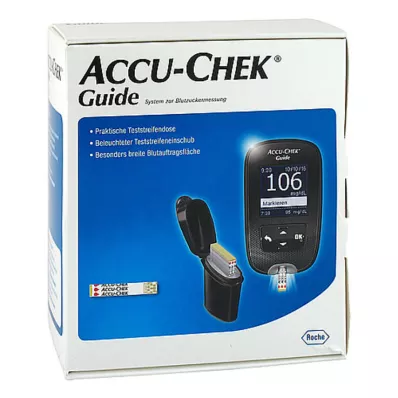 ACCU-CHEK Conjunto de medidor de glucose no sangue mg/dl, 1 pc