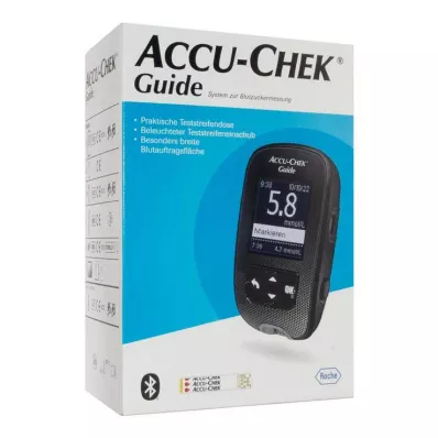 ACCU-CHEK Conjunto de medidor de glucose no sangue mmol/l, 1 pc